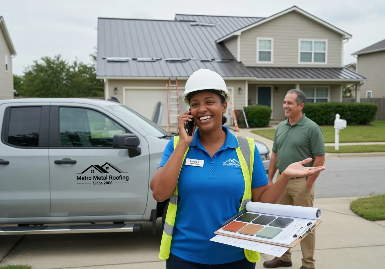 Storm Damage Metal Roof Repair in Sadsburyville, PA